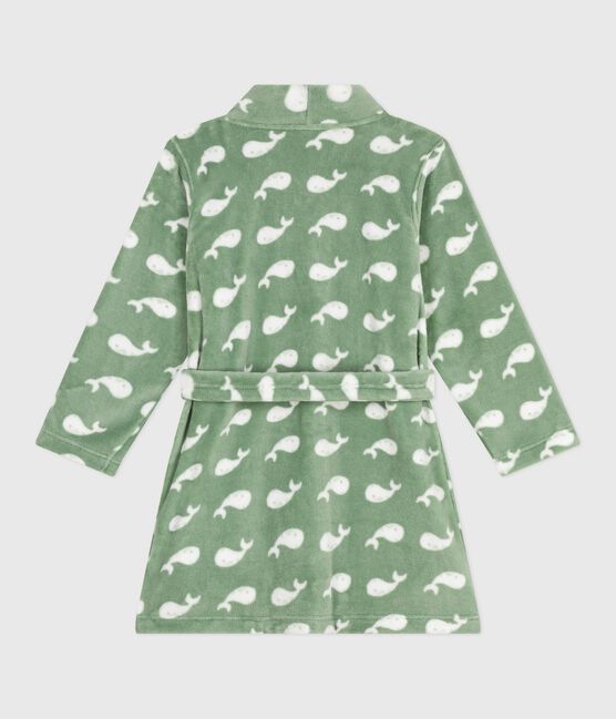 Bata polar infantil estampada SAULE/ MARSHMALLOW