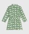 Bata polar infantil estampada SAULE/ MARSHMALLOW