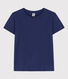 Camiseta LA RECTA de algodón con cuello redondo para mujer