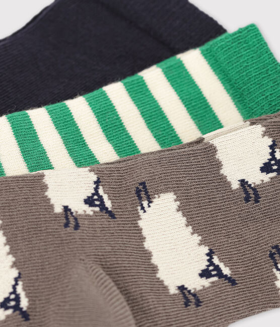 Juego de 3 pares de calcetines para niño variante 1