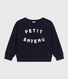 Sudadera infantil de muletón