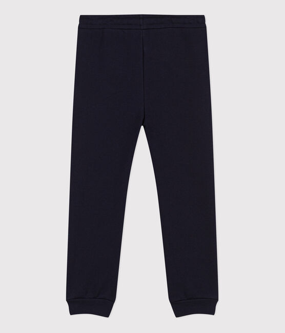 Pantalón de chándal de muletón para niña azul SMOKING