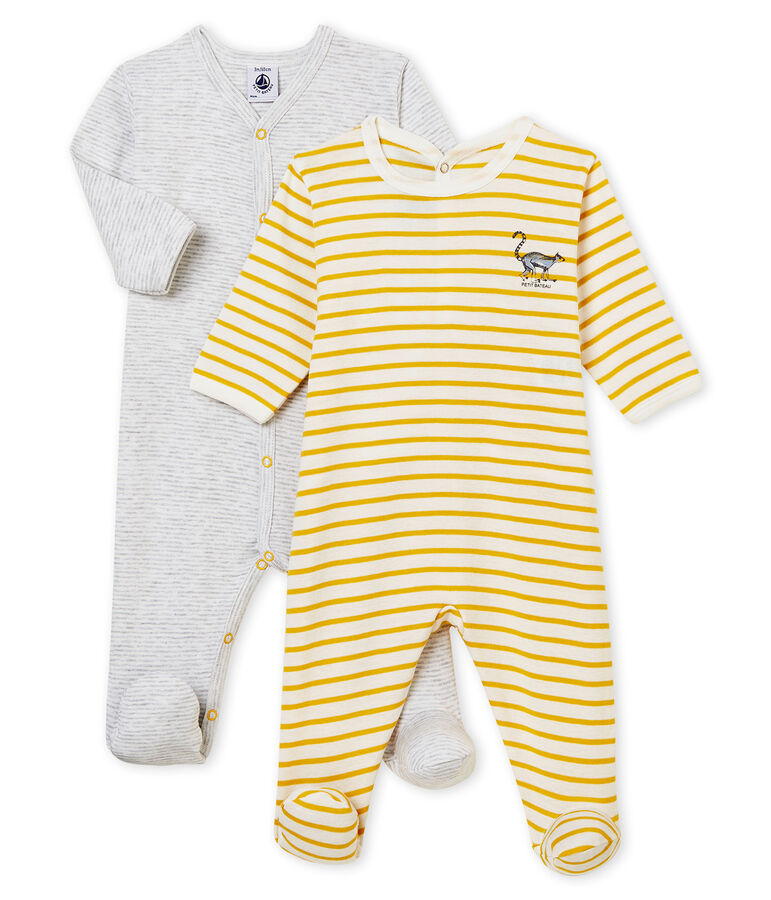 D&uacute;o de peleles para beb&eacute; ni&ntilde;o multicolor