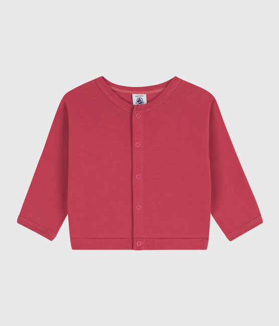 Cárdigan de algodón para bebé  rosa PAPI