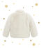 Abrigo para niña blanco MARSHMALLOW