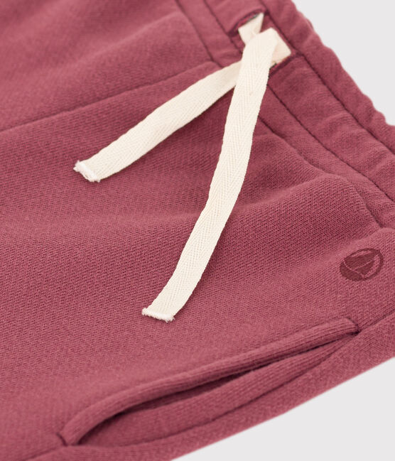 Pantalón de chándal de muletón para niña marron JUKE BOX
