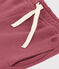 Pantalón de chándal de muletón para niña marron JUKE BOX