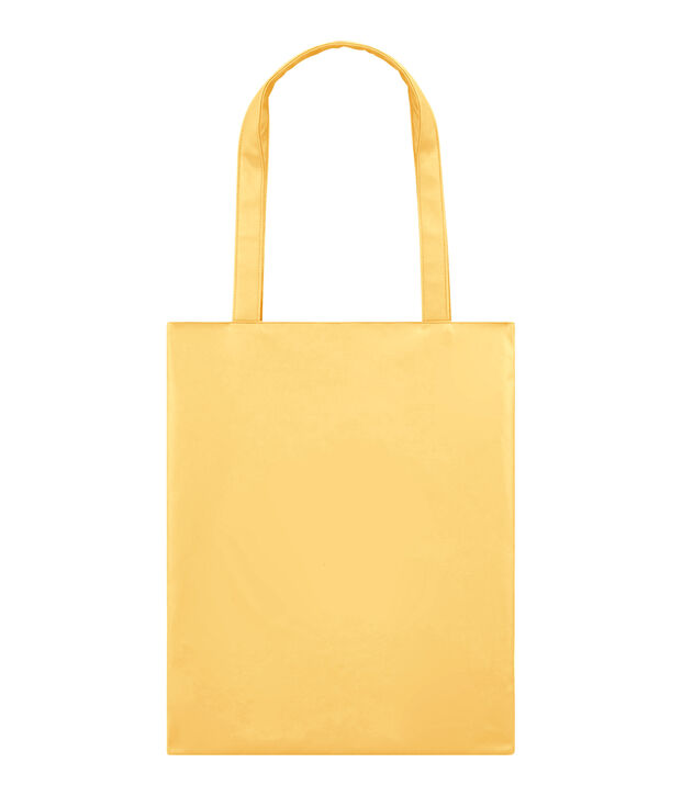 Bolsa shopping liso amarillo