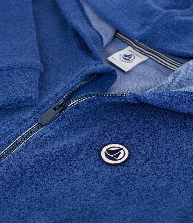 Sudadera infantil de algod&oacute;n con cremallera CREPUSCULE
