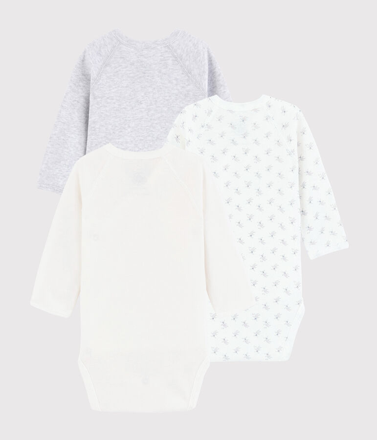 Tres bodis de nacimiento de manga larga para beb&eacute; variante 1