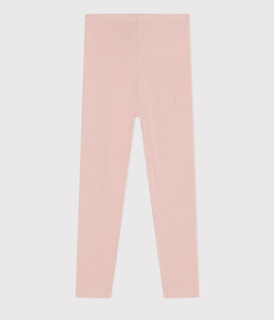 Leggings de punto y elastano para niña rosa SALINE