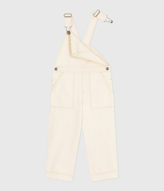 Peto infantil de tejido denim liso crudo MILK