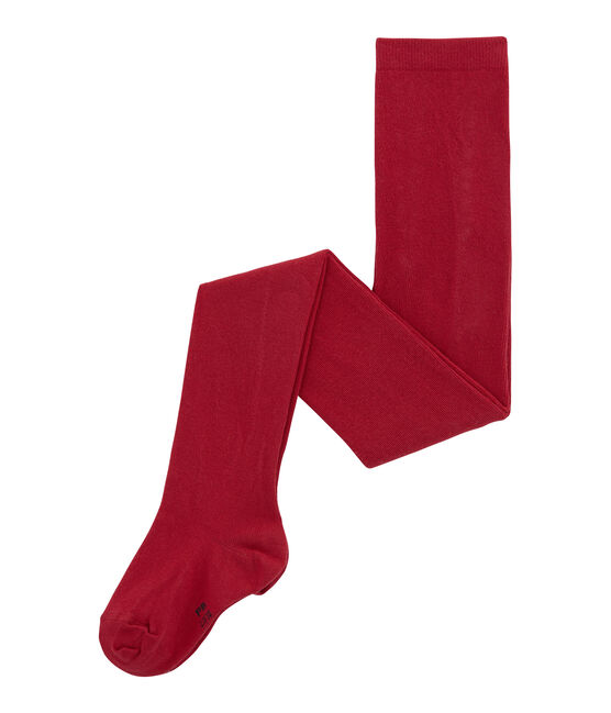 Pantis infantiles para niña rojo TERKUIT