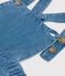 Vestido vaquero ligero sin mangas para bebé azul DENIM CLAIR