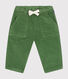 Pantalón de terciopelo para bebé