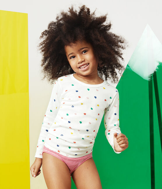 Par de camisetas manga larga para niña variante 1