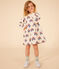 Vestido estampado de manga larga de muletón de niña AVALANCHE+INCOGNITO/ MULTICO