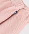 Pantalón de pana para bebé rosa SALINE