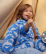 Pijama con cremallera de algodón para bebé