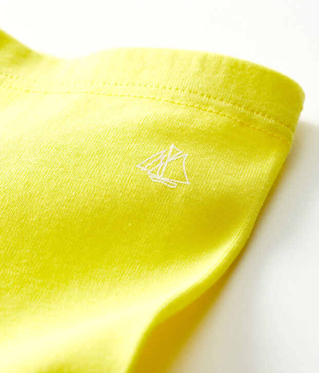 Leggings para beb&eacute; ni&ntilde;a amarillo