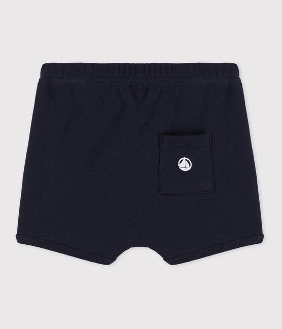 Pantalón corto de algodón de bebé azul SMOKING