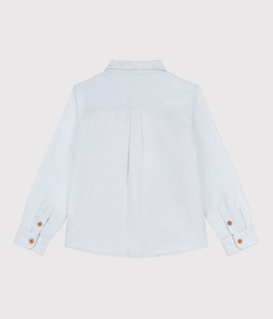 Camisa de lino de manga larga para niño PLEINAIR