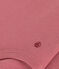 Body de manga larga con cuello vuelto para bebé rosa ROSEWOOD