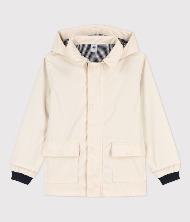 CHUBASQUERO IC&Oacute;NICO RECICLADO DE NI&Ntilde;A/NI&Ntilde;O crudo