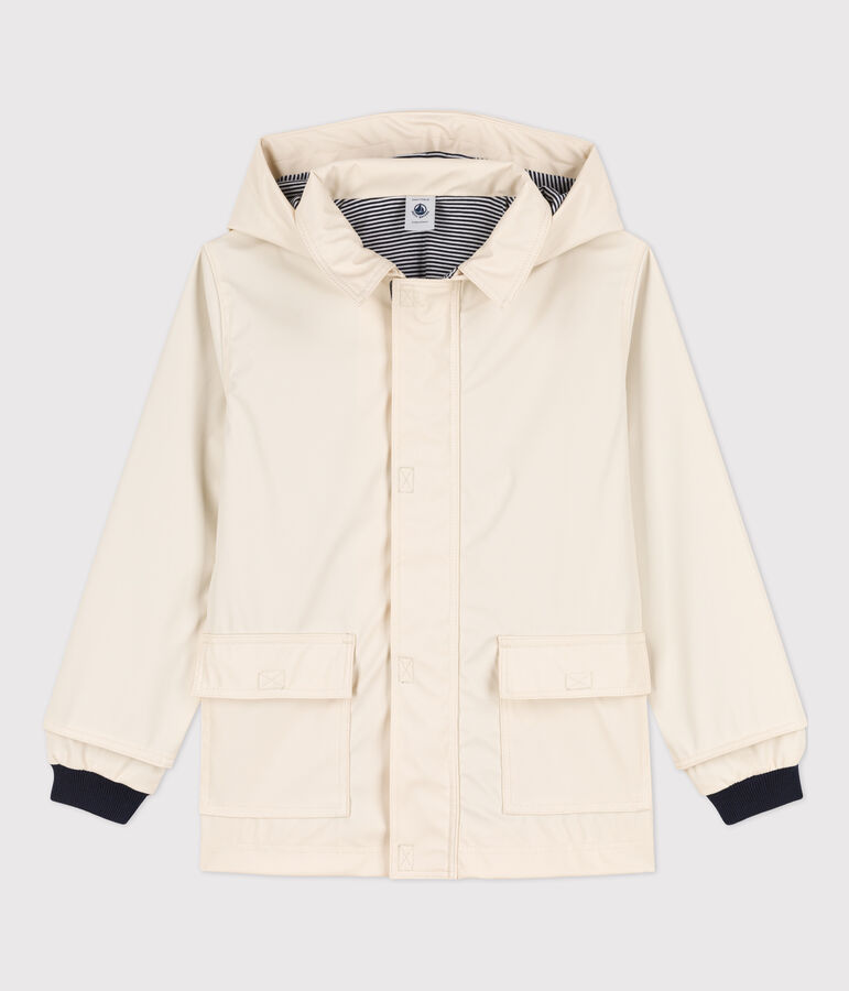 CHUBASQUERO IC&Oacute;NICO RECICLADO DE NI&Ntilde;A/NI&Ntilde;O crudo