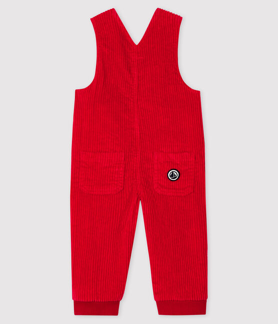 Peto largo para bebé niño rojo TERKUIT