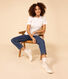 Camiseta L'ICONIQUE de algodón de punto «cocotte» para mujer