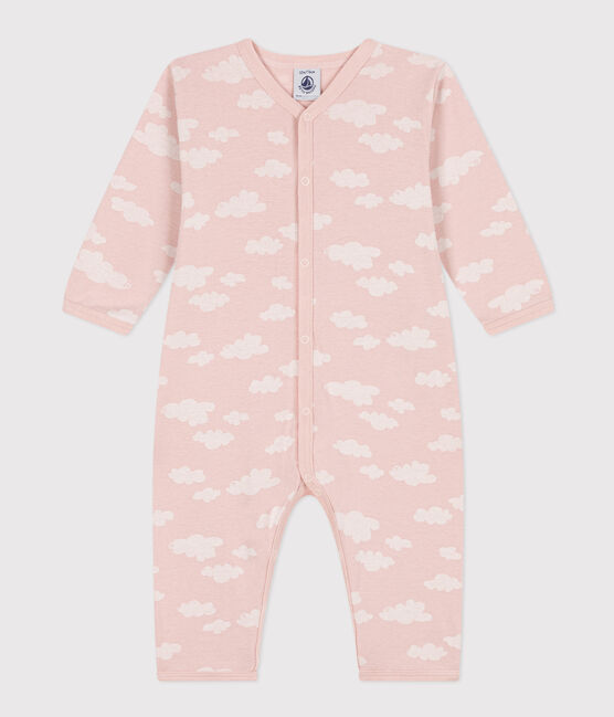 Pijama sin pies de algodón estampado para bebé SALINE/ MARSHMALLOW