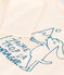 Camiseta de algodón de manga larga de niña crudo AVALANCHE