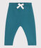 Pantalón de jogging liso de algodón para bebé verde DRAGONFLY
