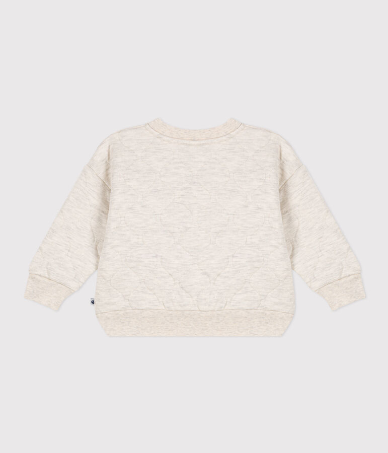 Teddy de t&uacute;bico acolchado para beb&eacute; beige