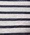 Top marinero de lino para mujer blanco LAIT/azul SMOKING