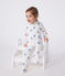 Pijama de algodón con corazones para bebé blanco MARSHMALLOW/blanco MULTICO