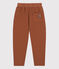 Pantalón de túbico acolchado de niña / niño marron CINA