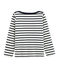 Jersey marinero icónico para niño beige COQUILLE/azul SMOKING