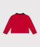 Cárdigan de muletón de niño rojo CORRIDA