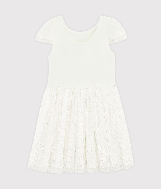 Vestido de ceremonia de niña blanco MARSHMALLOW