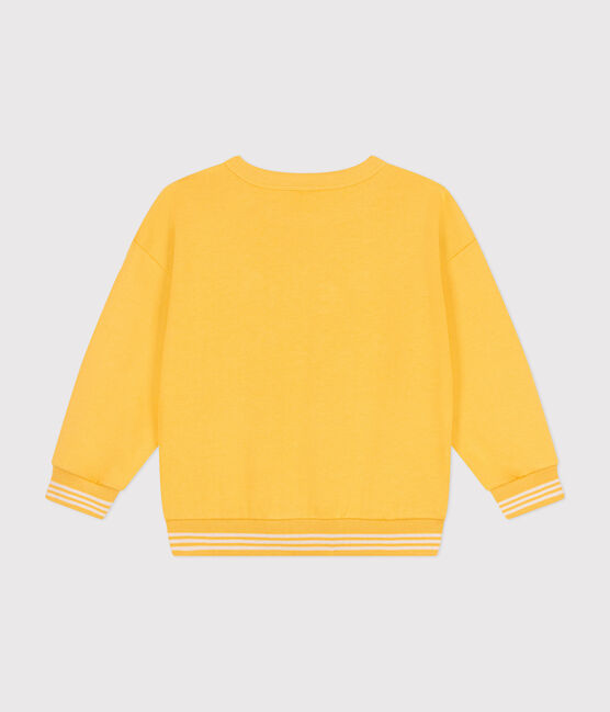 Sudadera de felpa para niño/niña amarillo DAISY