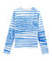 Camiseta marinera blanco MARSHMALLOW/azul BLEU