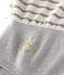 Body de manga larga para mujer x Marie-Agnès Gillot beige COQUILLE/gris SUBWAY