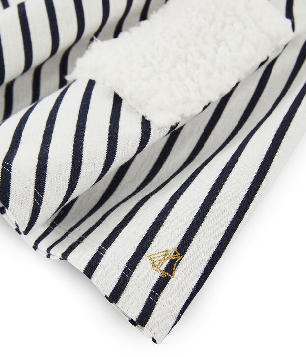 Falda de ni&ntilde;a blanco/azul