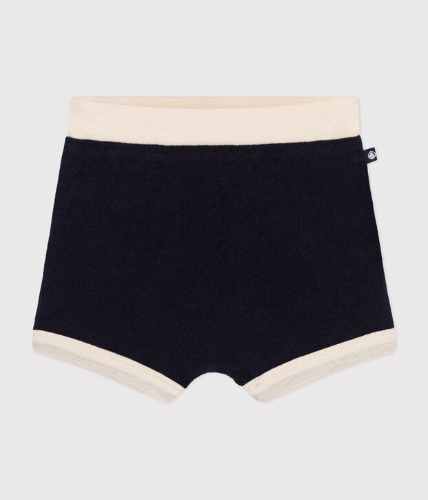 Pantal&oacute;n corto de rizo de beb&eacute; SMOKING