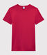 Camiseta de cuello redondo emblemática de algodón de mujer