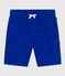 Bermudas de tela de algodón para niño azul SURF