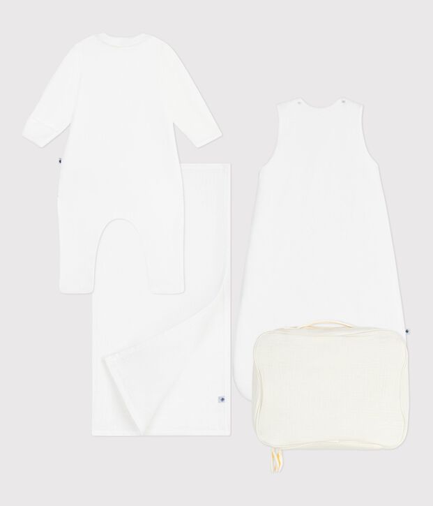 Caja de algod&oacute;n para reci&eacute;n nacido multicolor