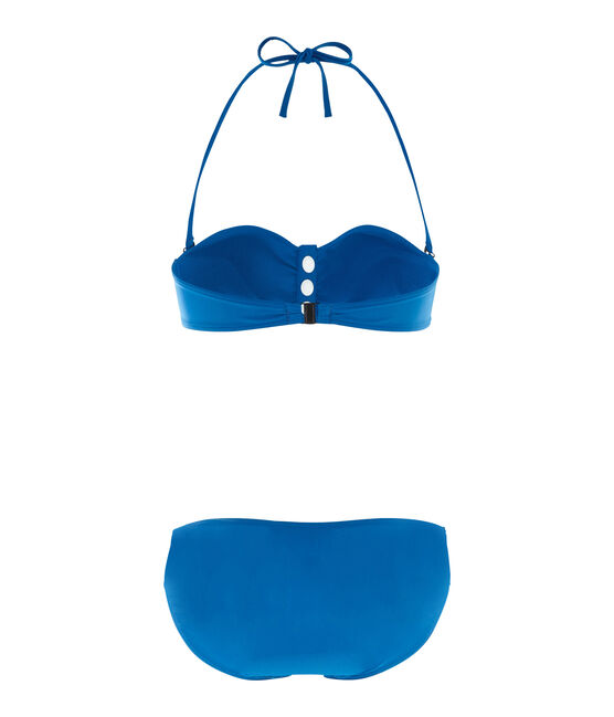 Traje de baño 2 piezas para mujer azul RIYADH
